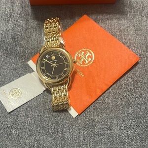 Beautiful never worn gold Tory Burch watch